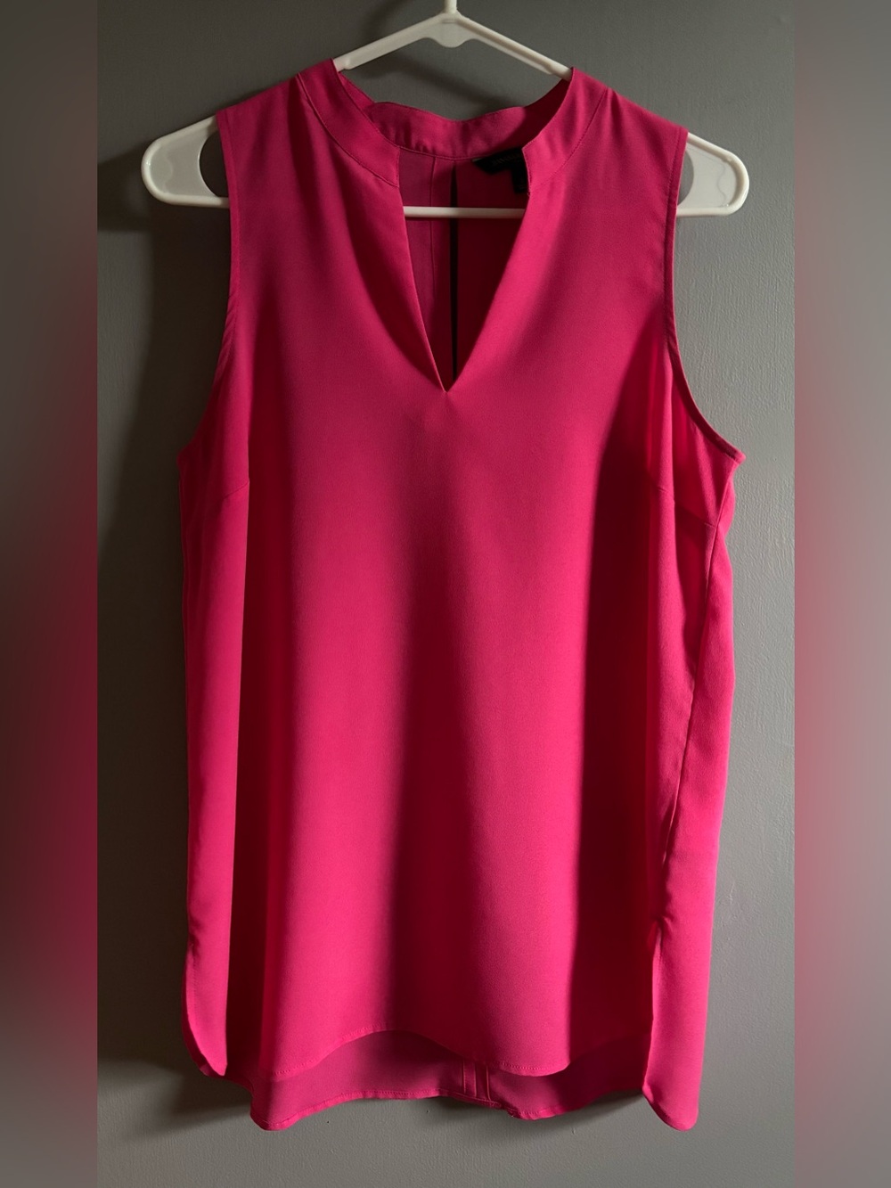 Banana Republic Hot Pink Sleeveless V-Neck Camisole -